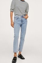 Mango Jeans Rechte Enkellange Jeans 17033273 Tc Dames Maat - W32