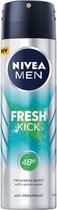 Men Fresh Kick antiperspiratiespray 150ml