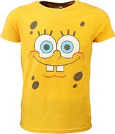 Nickelodeon Spongebob Face Volwassenen T-Shirt - Officiële Merchandise