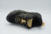 Piedro sport- zwarte sneaker met gouden accenten- maat 40