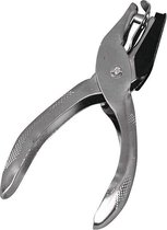 Perforators - Zinaps pack van 2 enkele gat punch 0,2 inch ronde gat # 45 stalen hand gat papier punch kleding ticket papier punch tangen voor thuiskantoor schoolbenodigdheden (WK 02132)