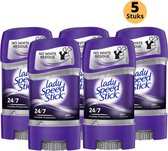 Lady Speed Stick Invisible Protection Deodorant Gel Stick - 24H Zweet Bescherming & Anti Witte Strepen - Populairste Anti Transpirant Deo Gel Stick - Deodorant Vrouw - 5-Pack