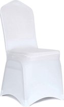 Stoelhoezen - 10 Stuks – Wit – Bescherm stijlvol je stoelen