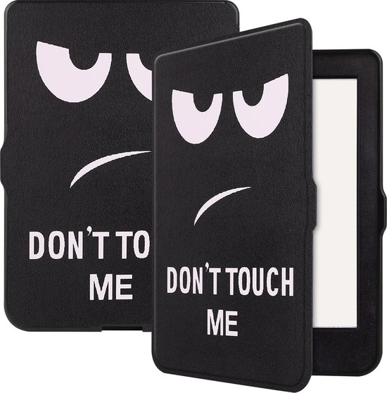 Hoesje Geschikt voor Kobo Nia Hoes Bescherm Hoesje Case Sleep Cover - Hoes Geschikt voor Kobo Nia Hoesje - Don't Touch Me van Hoesje  — afbeelding 5
