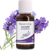 Etherische olie - Lavendel - Essentiële olie 100% puur en biologisch – Mearome - 30ml