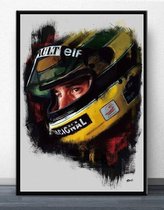 F1 Formula Legend Champion Print Poster Wall Art Kunst Canvas Printing Op Papier Living Decoratie 70x100cm Multi-color