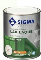 Sigma Exterieur lak RAL 9010 750 ml