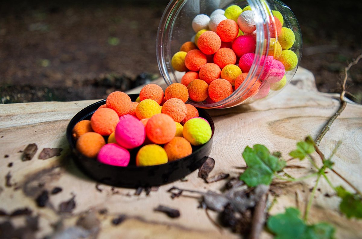 Carpmission | FLUO Pop ups | mixed colors | 12mm | 50ml