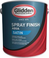 Glidden Spray Finish Aqua Satin Donkere kleuren 2,5l