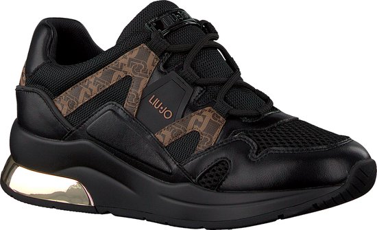 Liu Jo Karlie 45 Lage sneakers - Dames - Zwart - Maat 40 | bol.com