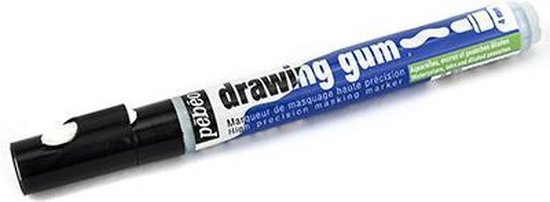 Pebeo Drawing Gum 33103 marker punt 4mm - maskeerpen Pebeo Drawing Gum 33103 marker punt 4mm - maskeerpen