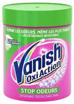 Vanish Oxi Action Poeder - Stop Odeurs - Vlekverwijderaar - Voor witte en gekleurde was - 2 x 470 gram