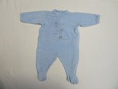 Petit bateau , jongens , pyjama, eponge , blauw , ma maman , 6 maand 67