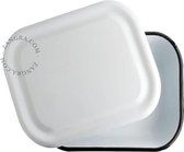 Zangra emaille ovenschaal 34 cm - wit