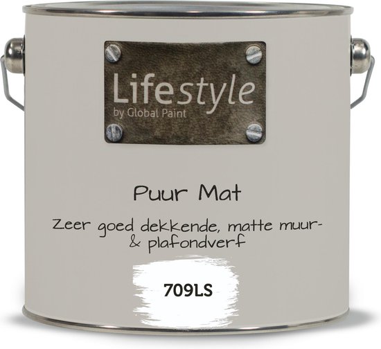 Lifestyle Essentials Puur mat | 709LS | 2,5 liter | Goed dekkende muurverf
