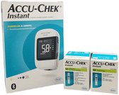 Accu-Chek Instant voordeelset: Bloedglucosemeter + 2x 50 teststrips