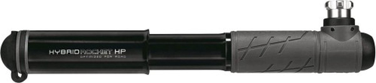Topeak minipomp HybridRocket HP - zwart