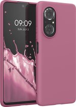 kwmobile telefoonhoesje voor Honor 50 SE - Hoesje voor smartphone - Back cover in roestig roze