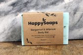 Happy Soaps - Bodybar - Bergamot & Wierook - Plasticvrij