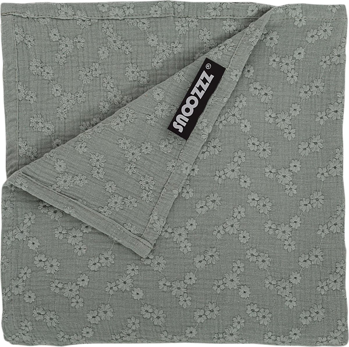 Goedkoopste Snoozzz Hydrofiel doek XL Swaddle - de beste kwaliteit zachte Hydrofiel - 100 katoen - 120 x 120 cm - Brode Stone