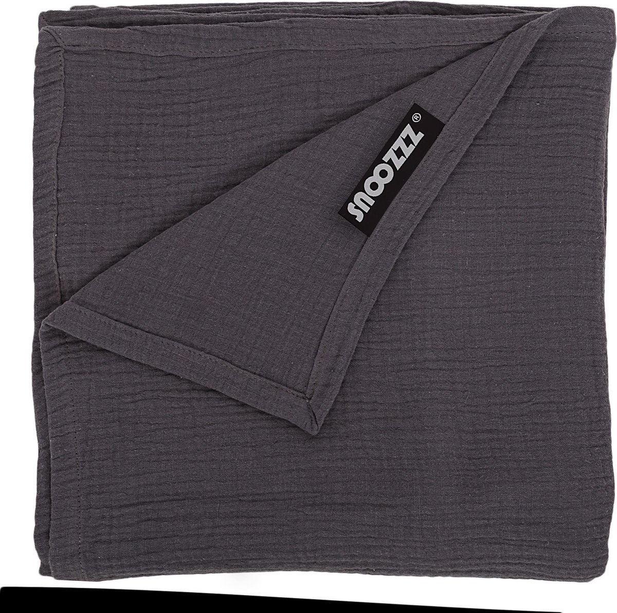 Goedkoopste Snoozzz Hydrofiel doek XL Swaddle - de beste kwaliteit zachte Hydrofiel - 100 katoen - 120 x 120 cm - Gris
