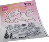 Marianne Design Eline's Clear stamps - Eline's Animals - Otters