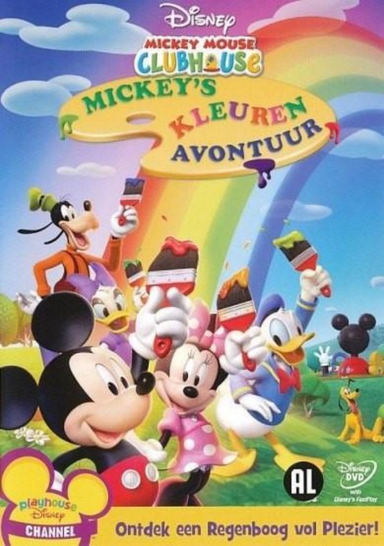 Cover van de film 'Mickey Mouse Clubhouse - Mickey's Kleuren Avontuur'