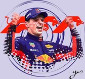 Max Verstappen Pop Art