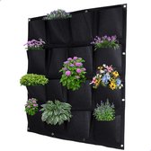 Verticale tuinen - Minigarden - Moestuin -  Hangende Plantenzak - 16 vakken - 100x100 cm