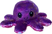 Octopus XL Nieuwste versie! Roze met witte stippen / Paarse disco