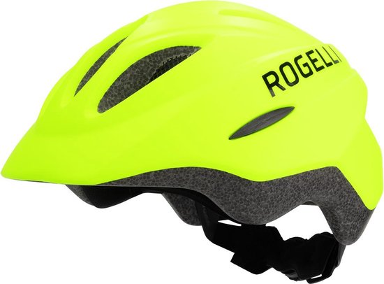 Rogelli Casque vélo enfants Start jaune fluo/noir SM