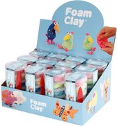 Foam Clay®, glitterkleuren, metallic kleuren, 12 set/ 1 doos