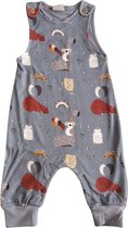 k&b -unisex mouwloos boxpak – boxpakje meisje - boxpakje jongens - Babykleding Maat 86 -