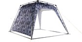 Lumaland - Paviljoen tent - 250 x 250 cm - camouflage grijs