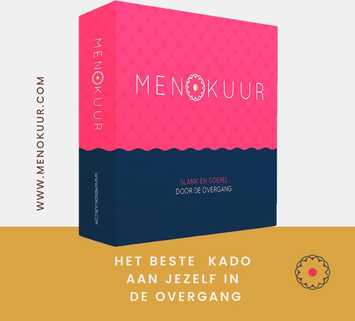 Goedkoopste Menokuur® - Helpt vrouwen Slank en Soepel door de overgang - Vermindert overgangsklachten en ondersteunt bij het afvallen in de overgang - Al meer dan 1.000 tevreden cliënten (die vooral ook heel blij zijn dat ze weer beter slapen dankzij Menokuur®).