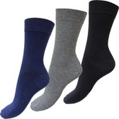Lumberjax Bamboe Sokken 3 paar - Multi Kleur - Maat 39/42