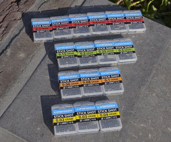 Cresta Stick Shot - Maat : Dia 3mm - 1.0gr van Cresta — afbeelding 2