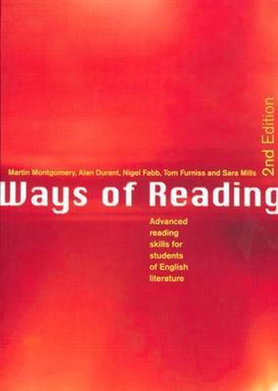 Ways of Reading - cover