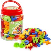 Koelkastmagneten - Zinaps Hoofdletters en cijfers voor kinderen A-Z Alfabet Koelkastmagneten Educatief speelgoed voor Preschool ABC Learning (Pack of 78) (WK 02131)