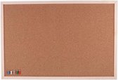 Prikbord Kurk - Zinaps Cork Pin Board, 16 x 12 inch, wandmontage pin bord, frame DIY prikbord, vochtbestendig, biologisch afbreekbaar, voor thuis, kantoor, café, fotomuur (houtkleur) (WK 0213