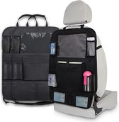 Luxe en Stevige Autostoel Organizer met Tablethouder – Auto Organizer – Auto/Accessoires/Bescherming – 45*65cm – Zwart - 1 Stuk