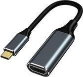 HW-TC01A USB 3.1 Type-C naar HDMI-adapterkabel voor computertelefoonprojector (zwart)