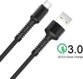 USB-C naar USB kabel geschikt voor Samsung S21 / A12 - Samsung Tab A7 - oplader kabel - lader - kabel - oplader - Extra Lang 3 Meter
