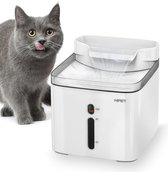 Sorteq  Drinkfontein - Kattenfontein -  Hondenfontein -  Waterbak voor katten – Water automatische drinkfontein - Drinkfontein Katten - Waterdispenser - Poezen Fontein – Drinkbak -