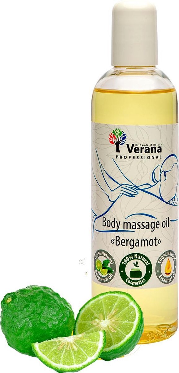 Goedkoopste Verana Natuurlijke Massageolie Bergamot 250ML