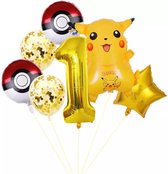 Pokemon Ballon Droom Thema Party Decoratie Benodigdheden Pikachu Squirtle Bulbasaur Verjaardagsfeestje Pocket Ballon Gift