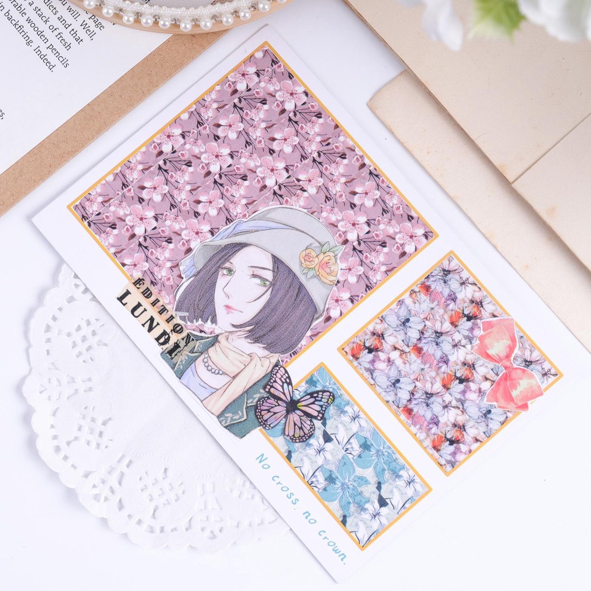 Washi Tape set Bloemen - 24 rollen - Flower Masking Tape. Leuk voor bulletjournal, scrapbooking en kaarten maken — afbeelding 5