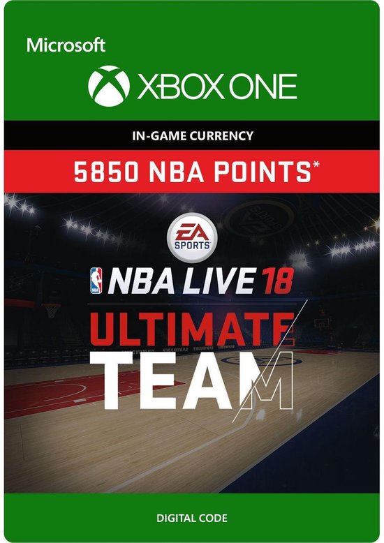 NBA LIVE 18: Ultimate Team – 2.200 Points – Xbox One