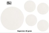 5x Superstar wit 45 gram colour 021