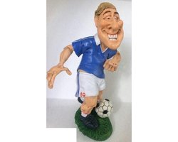 Beeldje - voetballer - Warren - Stratford - 10x7x15 cm